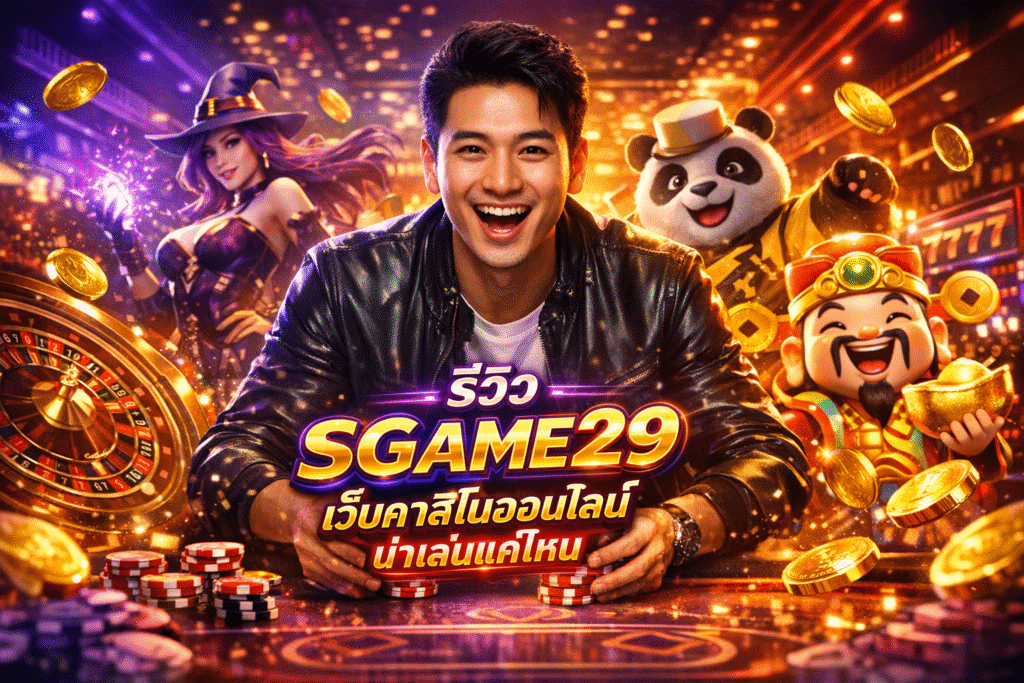 รีวิว SGAME29 เว็บคาสิโนออนไลน์ น่าเล่นแค่ไหน