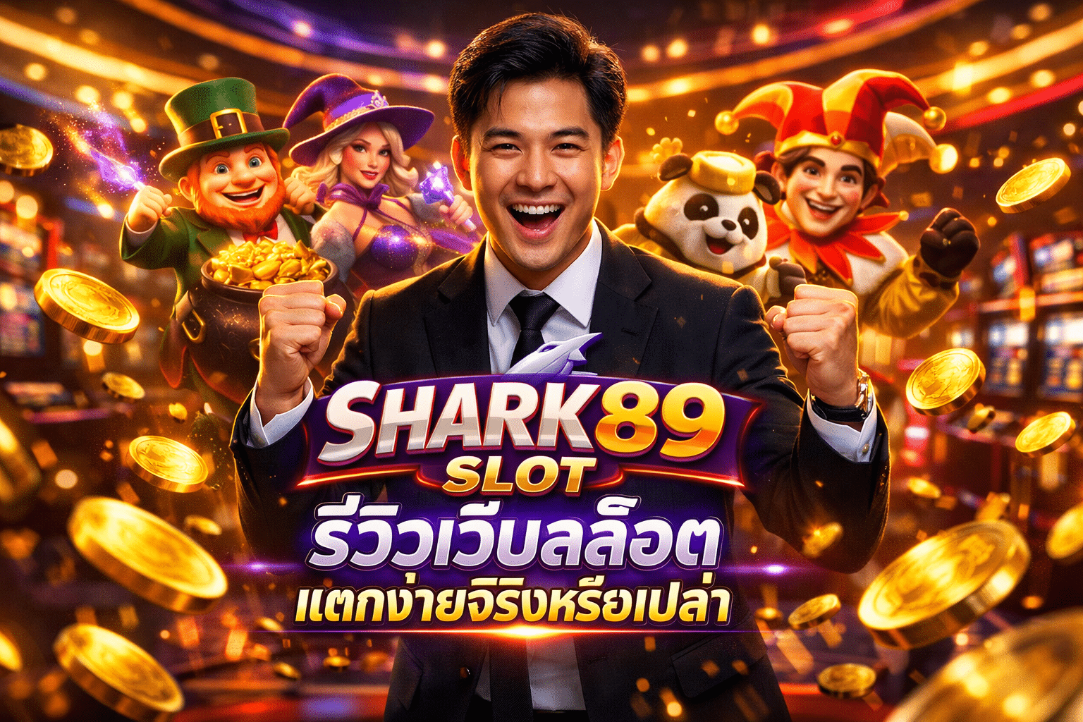 SHARK89 SLOT รีวิวเว็บสล็อต แตกง่ายจริงหรือเปล่า