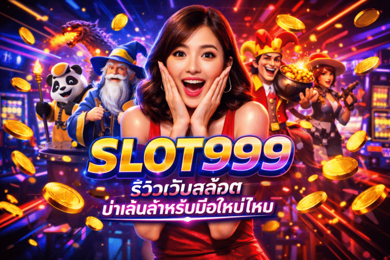 SLOT999 รีวิวเว็บสล็อต น่าเล่นสำหรับมือใหม่ไหม