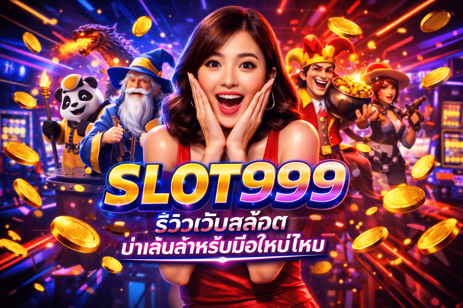 SLOT999 รีวิวเว็บสล็อต น่าเล่นสำหรับมือใหม่ไหม