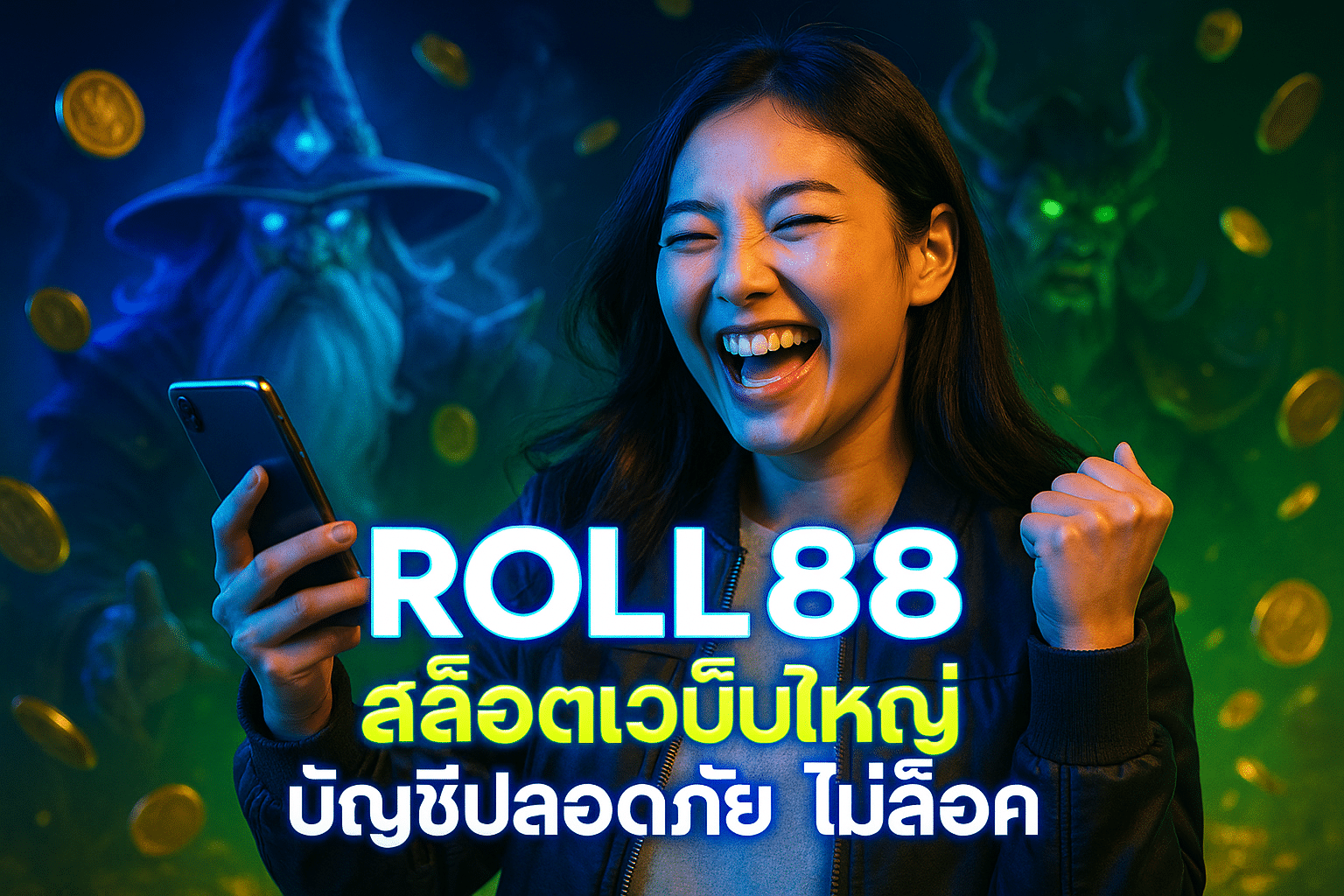 ROLL88 สล็อตเว็บใหญ่ บัญชีปลอดภัย ไม่ล็อค