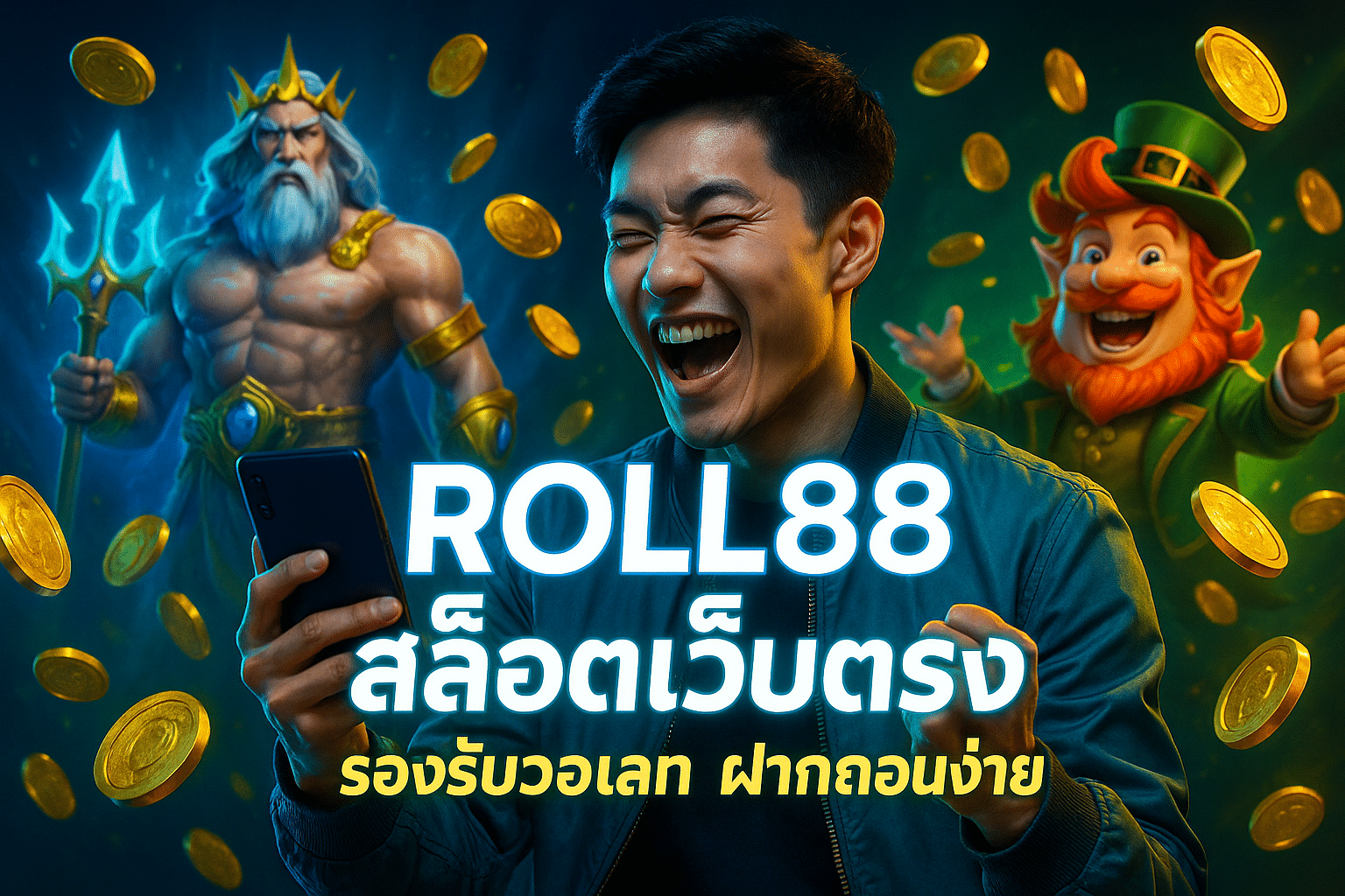 ROLL88 สล็อตเว็บตรง รองรับวอเลท ฝากถอนง่าย
