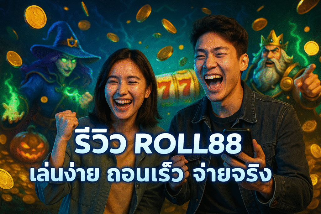 รีวิว ROLL88 เล่นง่าย ถอนเร็ว จ่ายจริงวิธีสมัคร ROLL88 สำหรับมือใหม่ 2025
