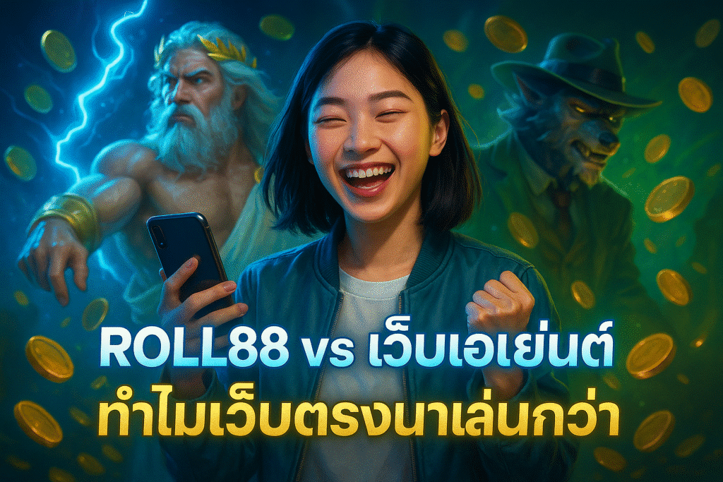ROLL88 vs เว็บเอเย่นต์ – ทำไมเว็บตรงน่าเล่นกว่า